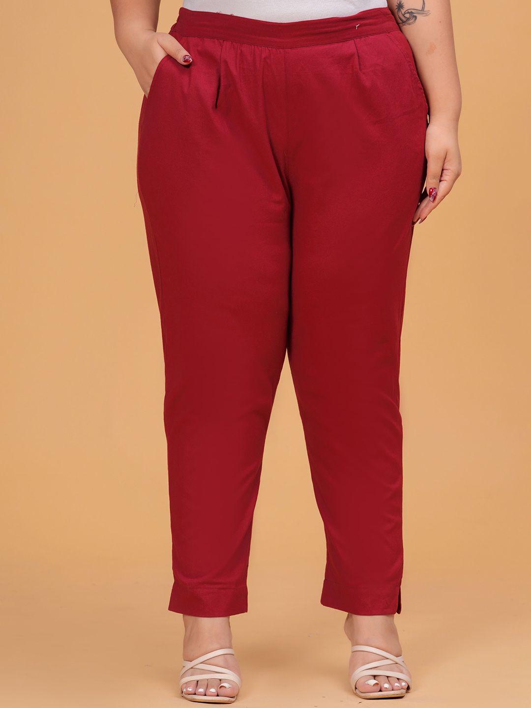 DIGITAL SHOPEE Women Pleated Trousers-picture-41