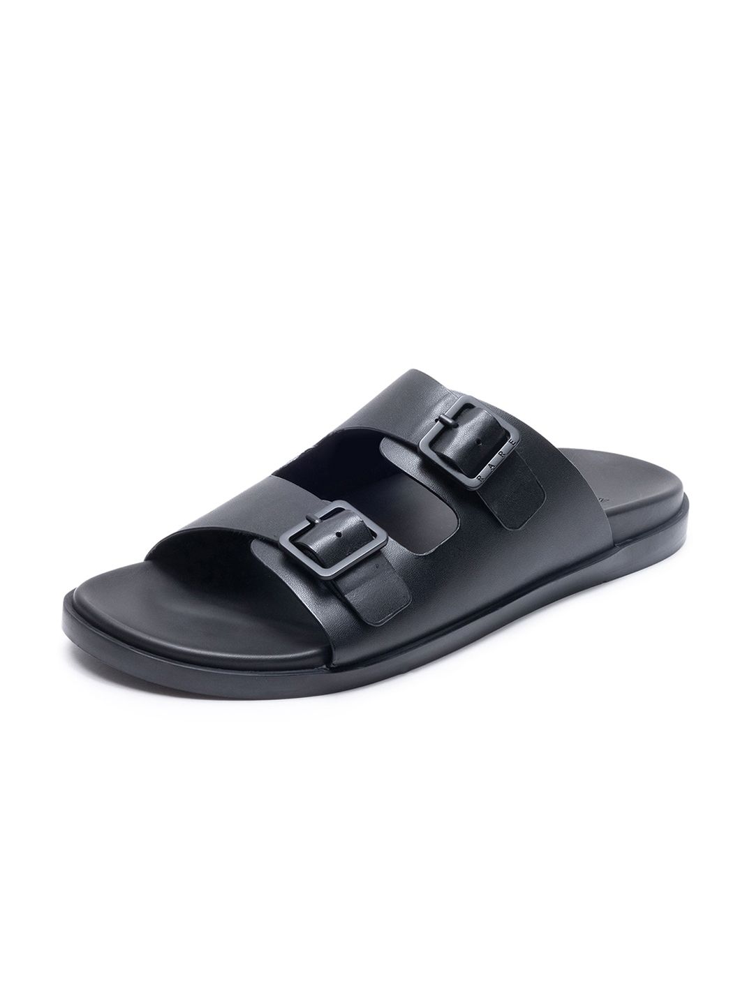 RARE RABBIT Men Leather Comfort Sandals-image-5