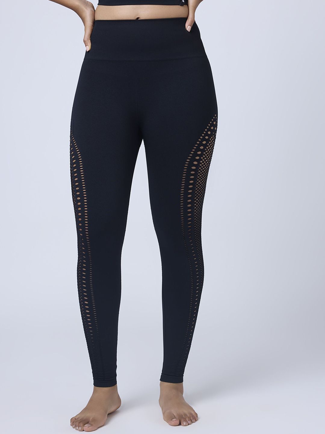 FEIER Women High-Rise Ankle-Length Training or Gym Tights-image-41