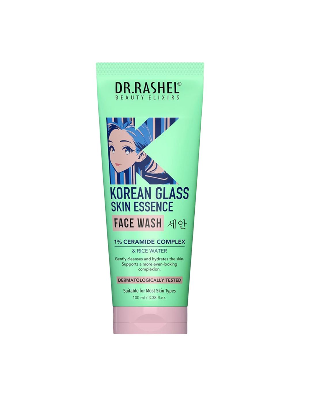 DR.RASHEL Korean Glass Skin Essence Facewash- 100 ml