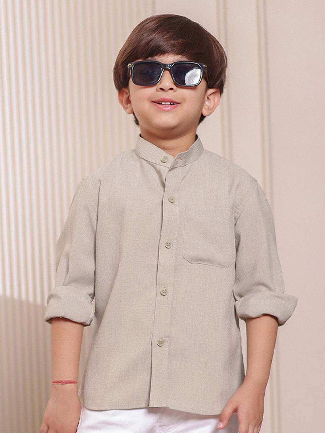 Stuffie Land Boys Classic Striped Casual Shirt-picture-23