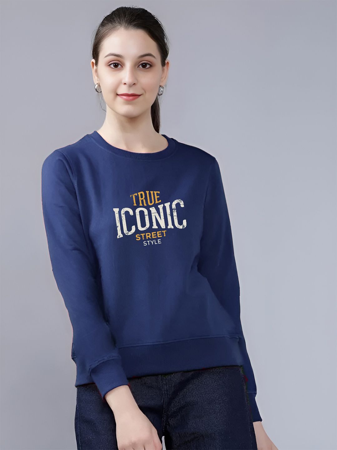 REYA Women Cotton Round Neck Sweatshirt-picture-17