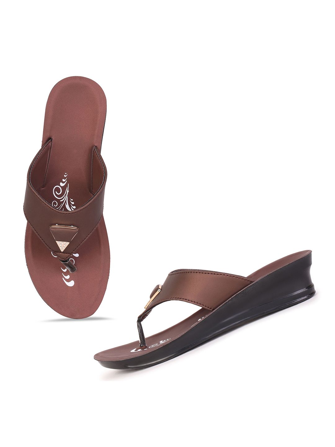 PENNEN Women Embellished One Toe Flats-picture-43