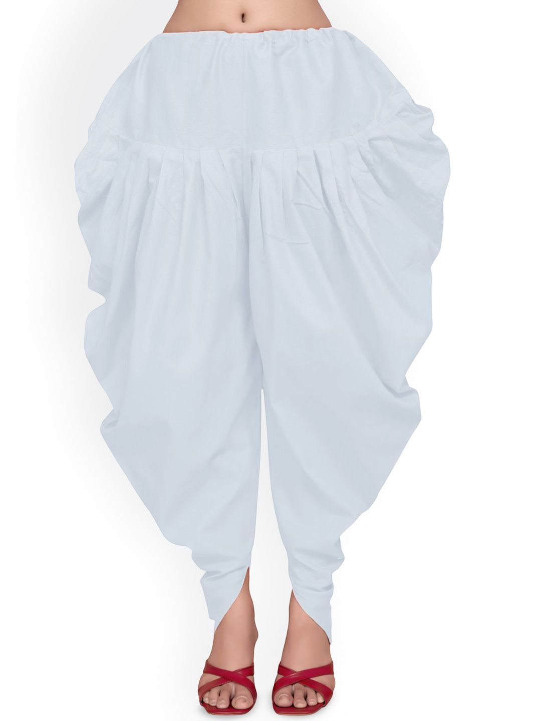 SS Sanket Synthetics Women Loose Fit Mid Rise Dhoti Pants-picture-43