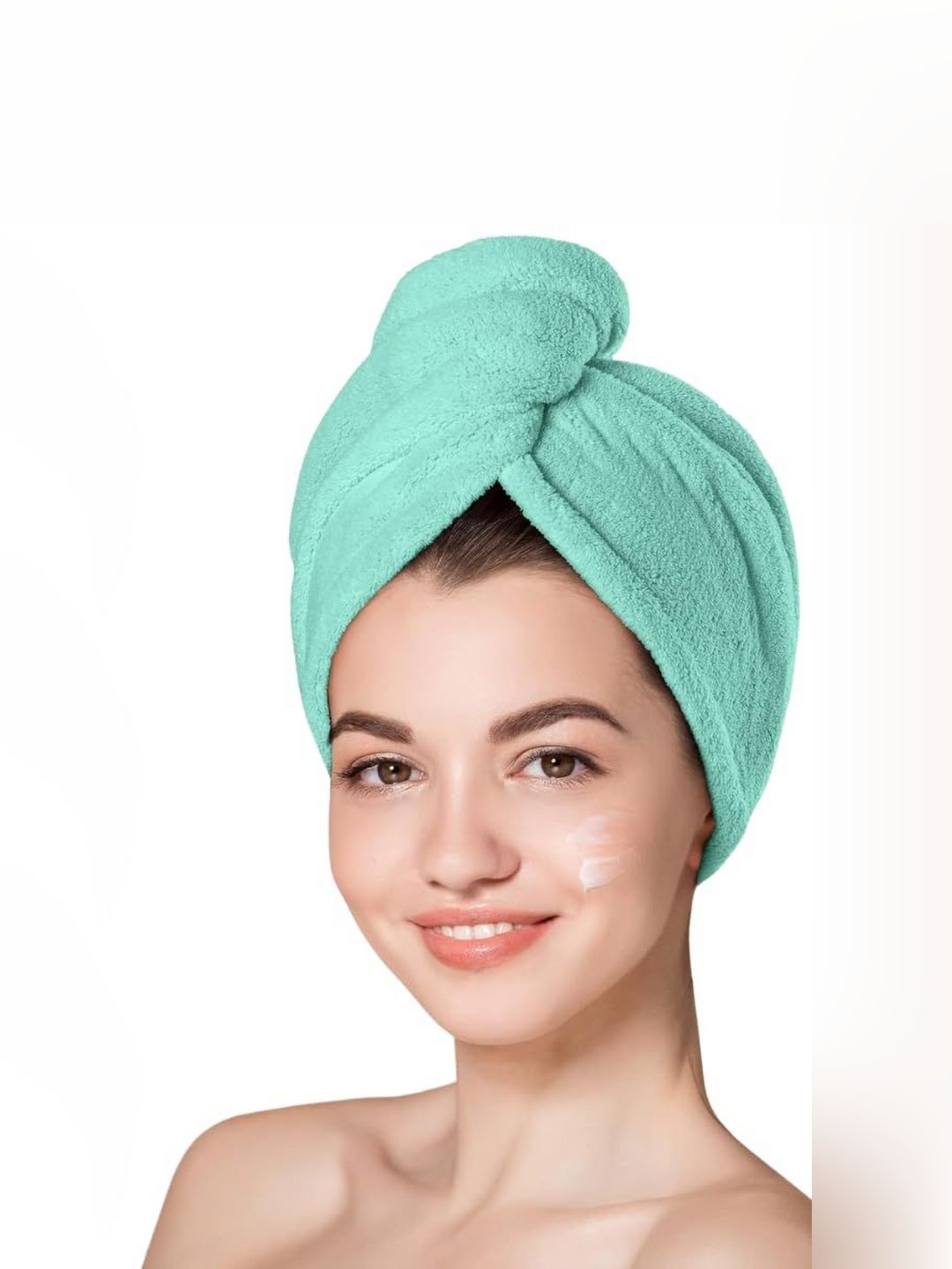Fezora Green Microfiber 500 GSM Bath Towel-picture-17