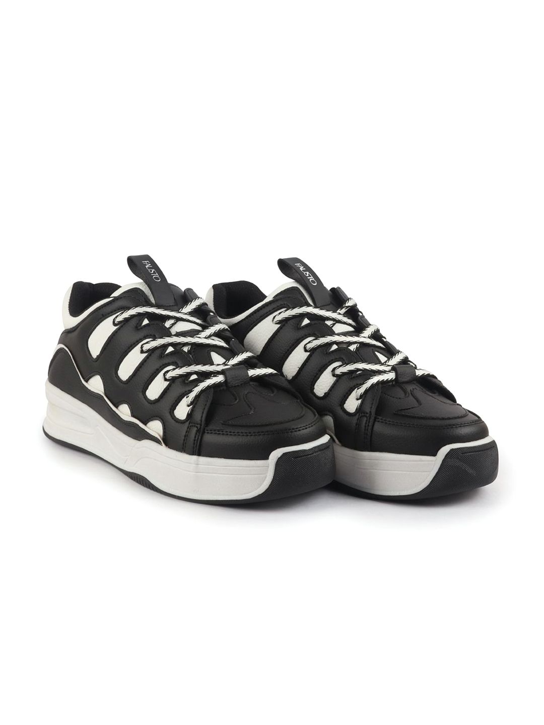 FAUSTO Men Colourblocked Sneakers-picture-27