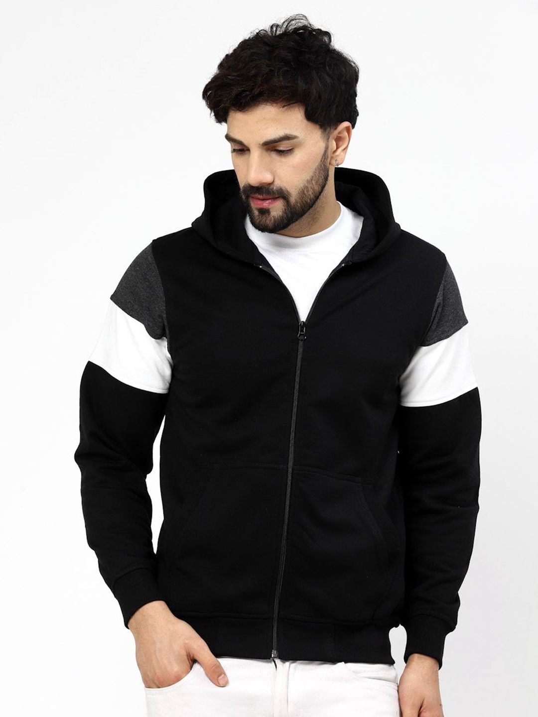 Kalt Men Colourblocked Sweatshirt-picture-31