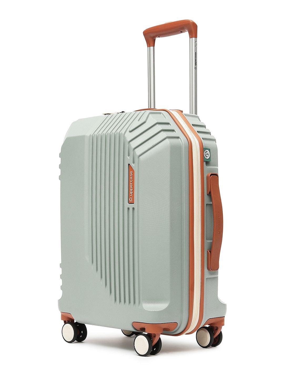 uppercase Vector Textured Hard-Sided Cabin Trolley Bag-picture-51