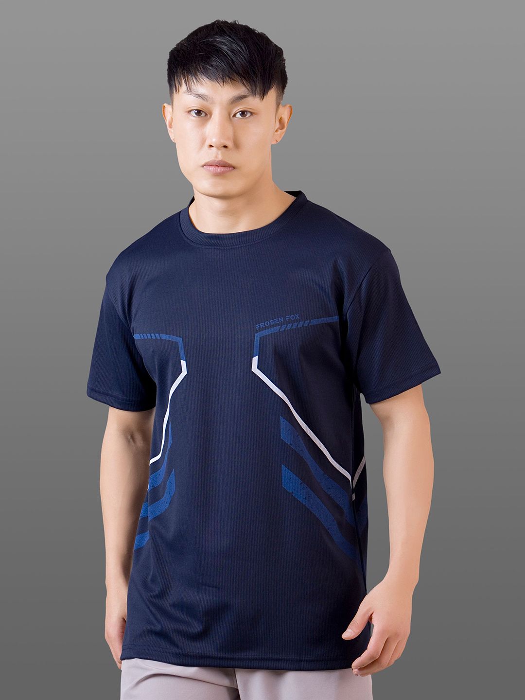 FROSEN FOX Men Graphic Printed Round Neck T-shirt-picture-18