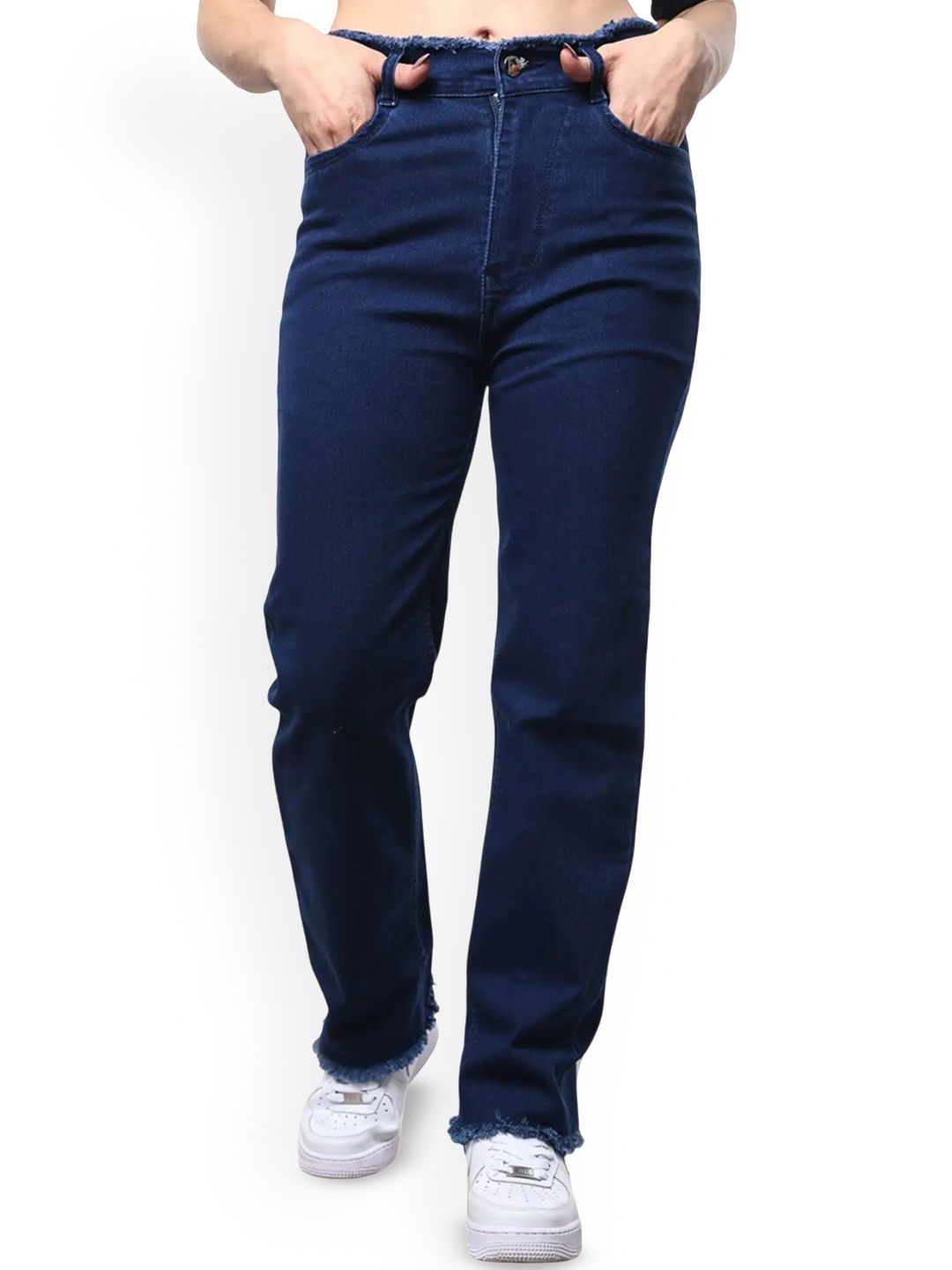 Aadvi Fashion Women Smart Relaxed Fit High-Rise Stretchable Jeans-picture-19