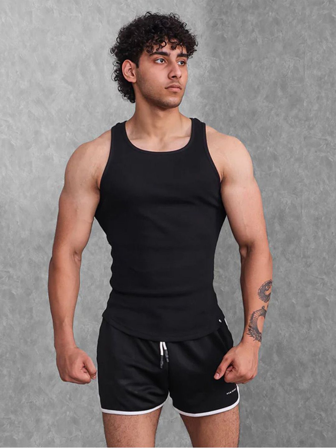 New Theory Muscle-Up Ribbed Tank-Black NTC01MURT01-Black-S-picture-54