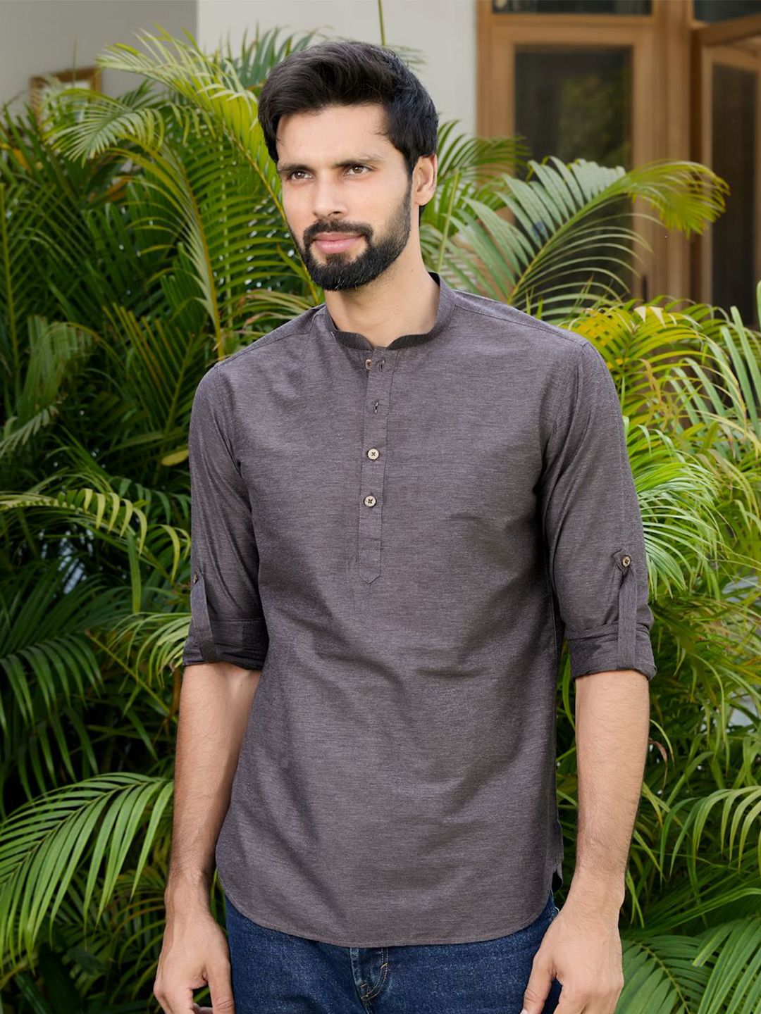See Designs Men Solid Daily Cotton Straight Kurtas-picture-45