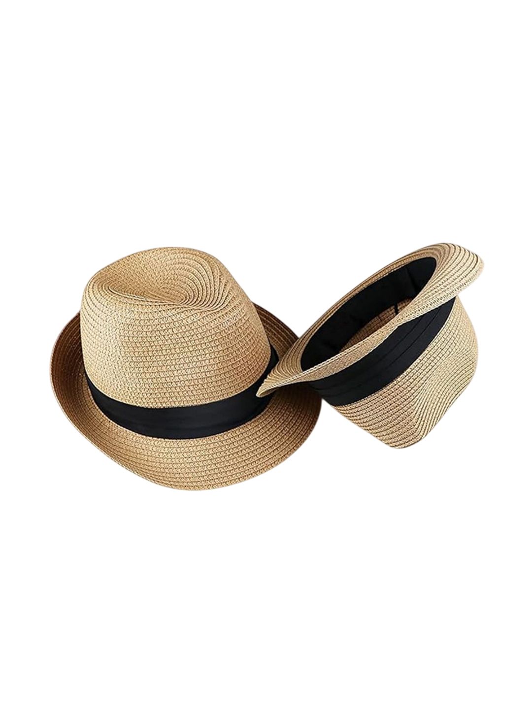 Infispace Men Beige Self Design Fedora Hat-picture-49