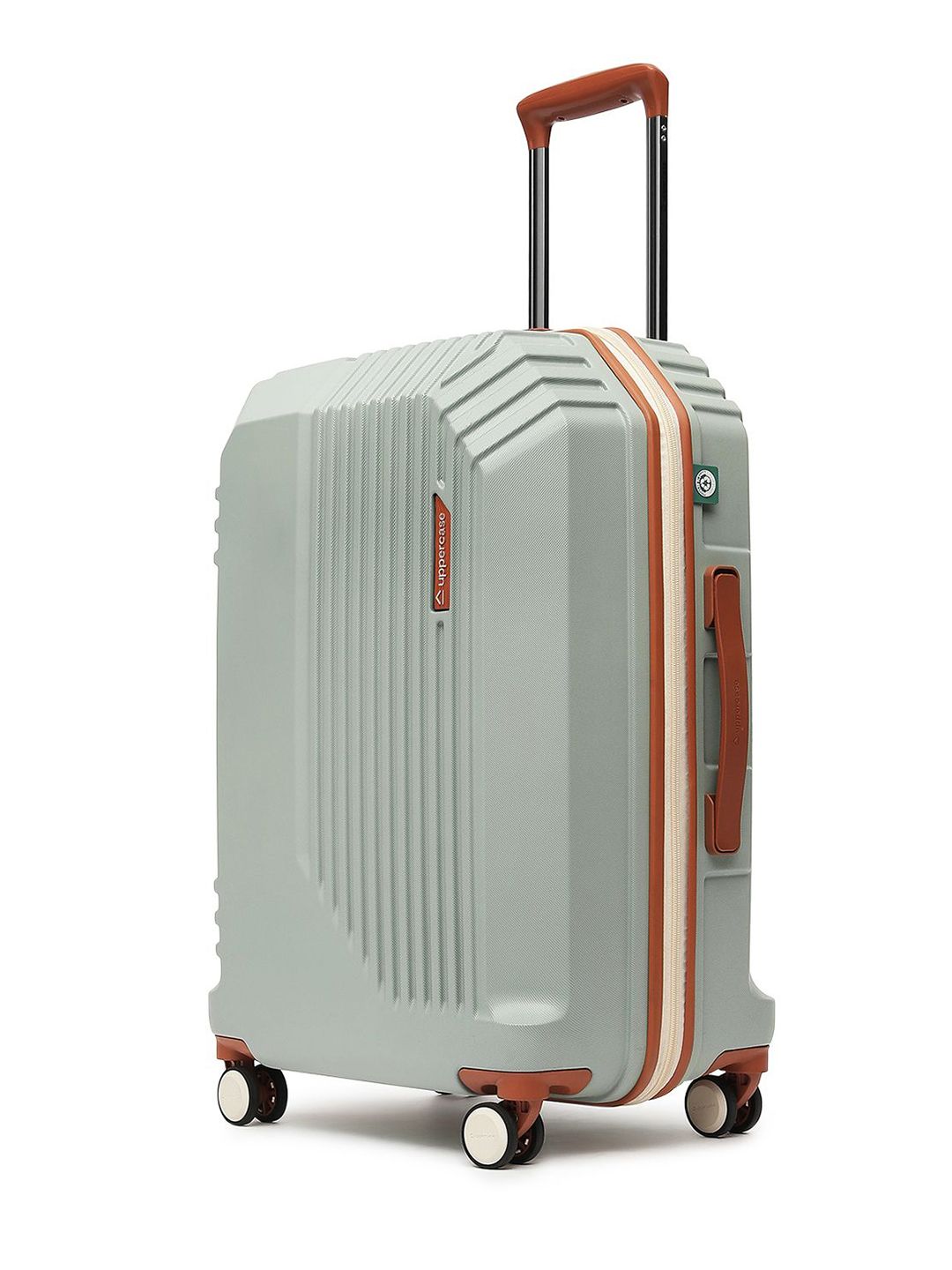 uppercase Vector Textured Hard-Sided Medium Trolley Bag-picture-47