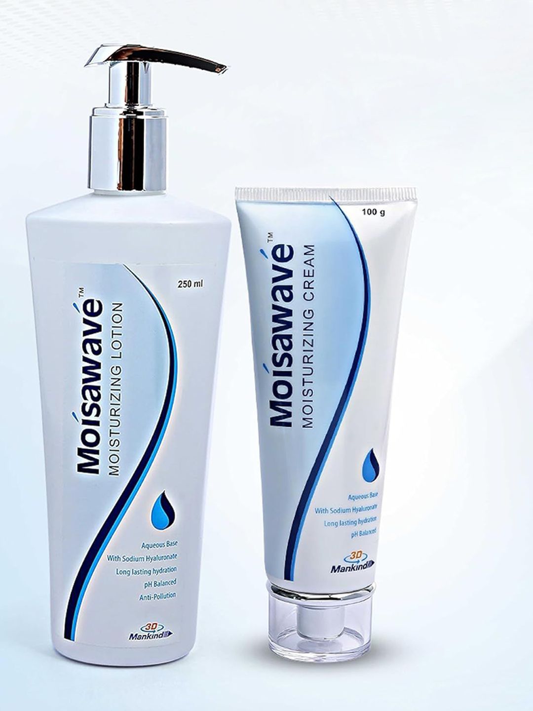 Moisawave Set Of 2 Moisturizing Lotion - 250 ml & Moisturizing Cream - 100 g-picture-13