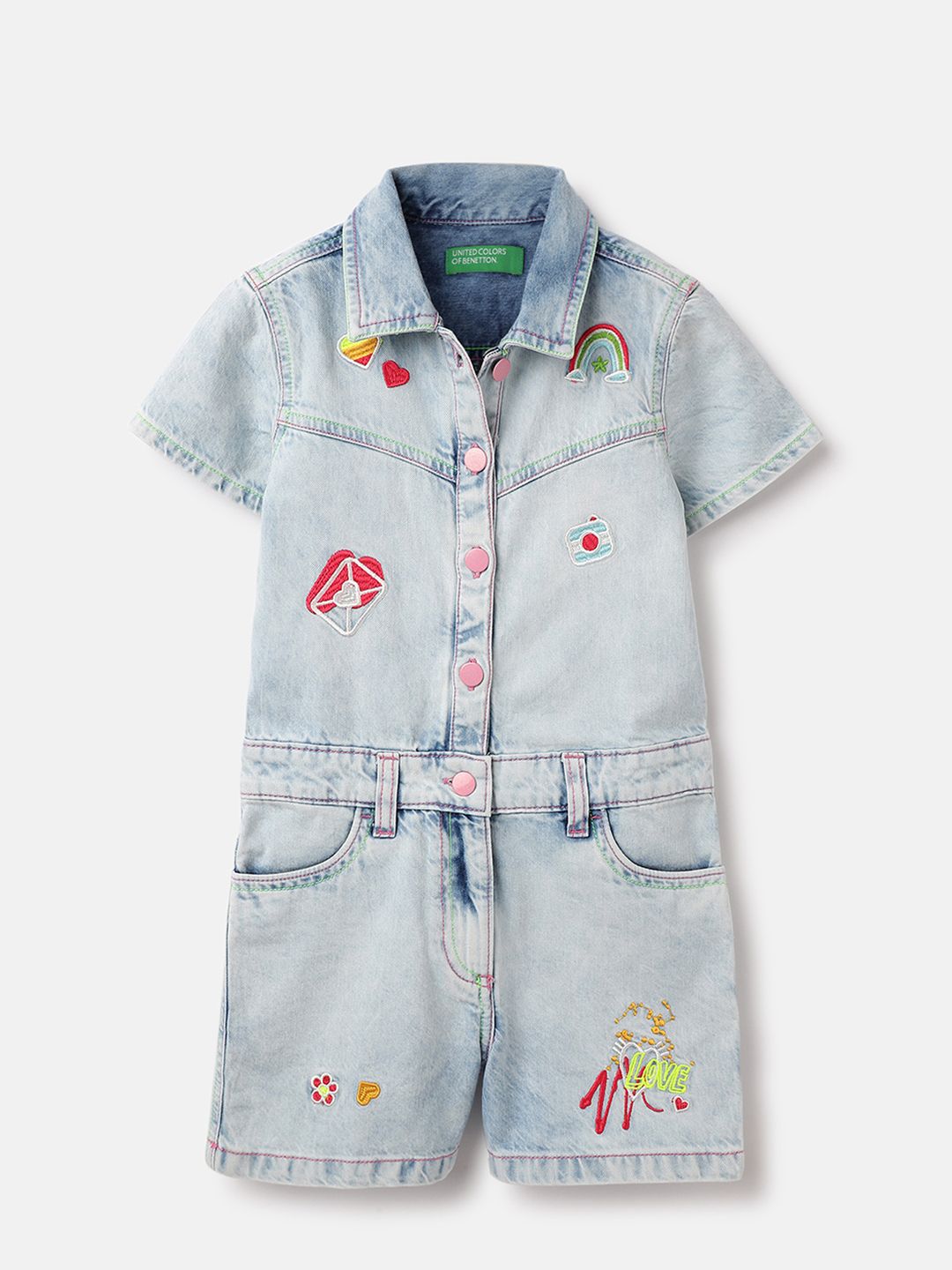 United Colors of Benetton Girls Jumpsuit