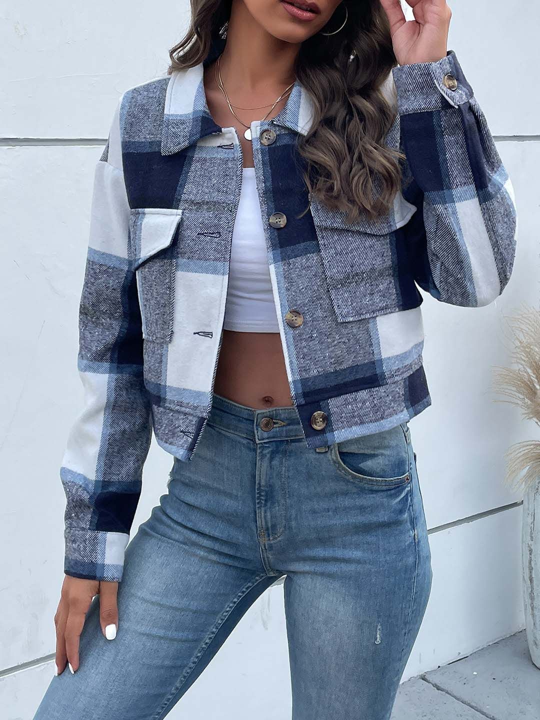 StyleCast Crop Sporty Jacket