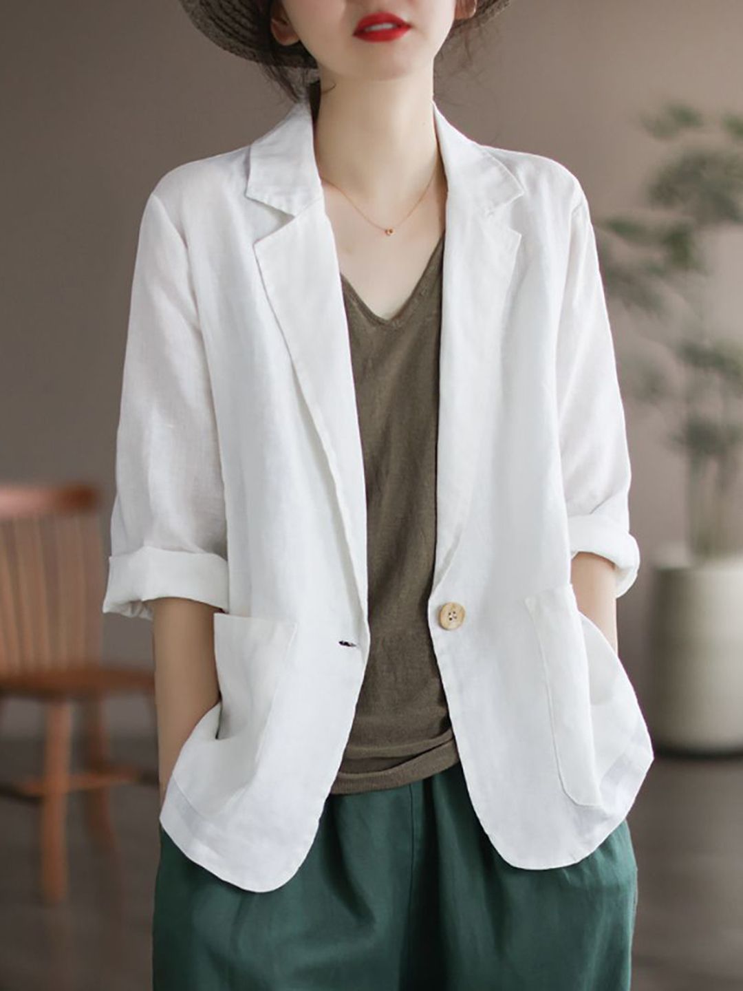 StyleCast x Revolte Women Tailored Jacket