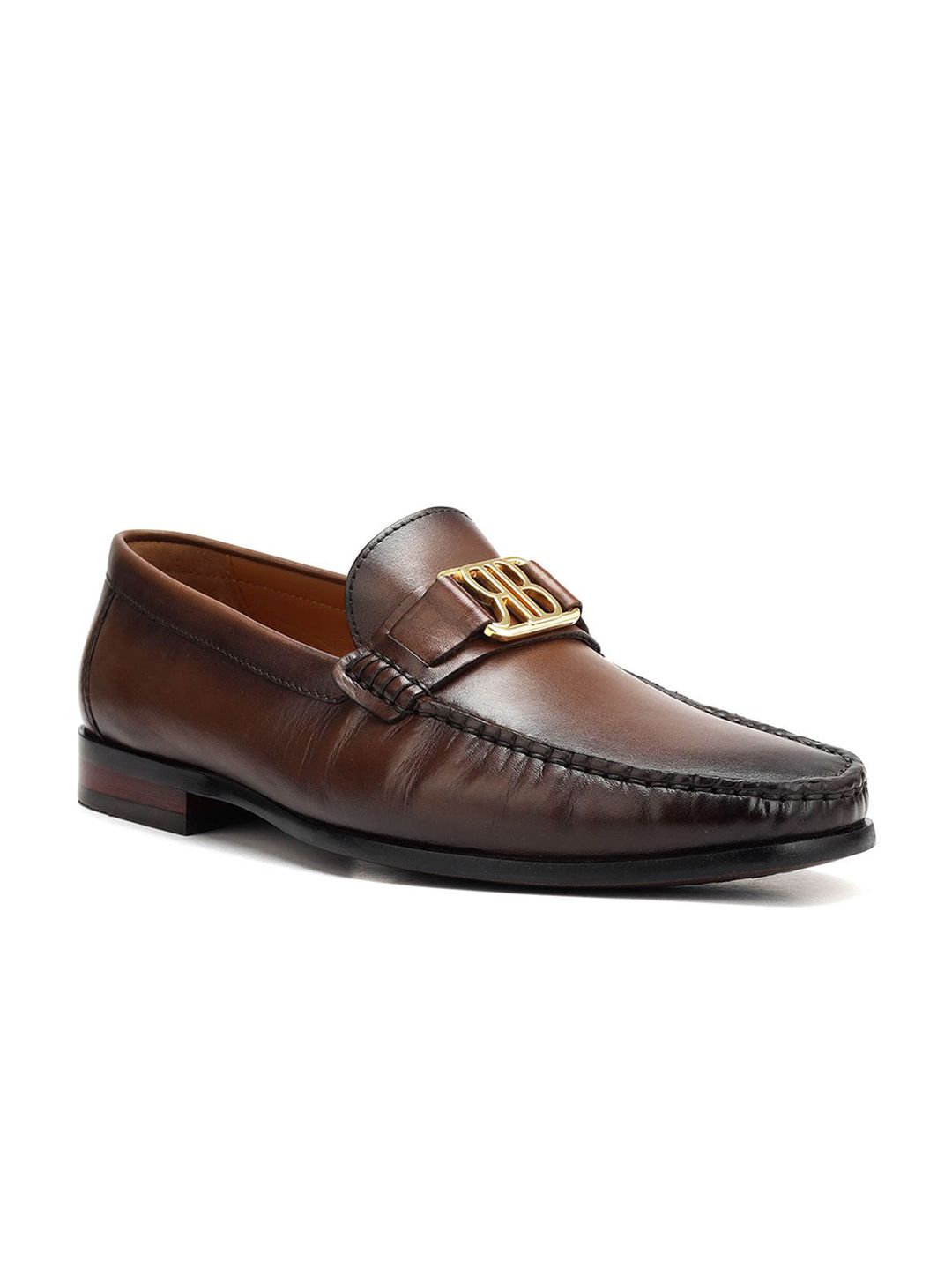 ROSSO BRUNELLO Men Leather Formal Loafers-picture-27