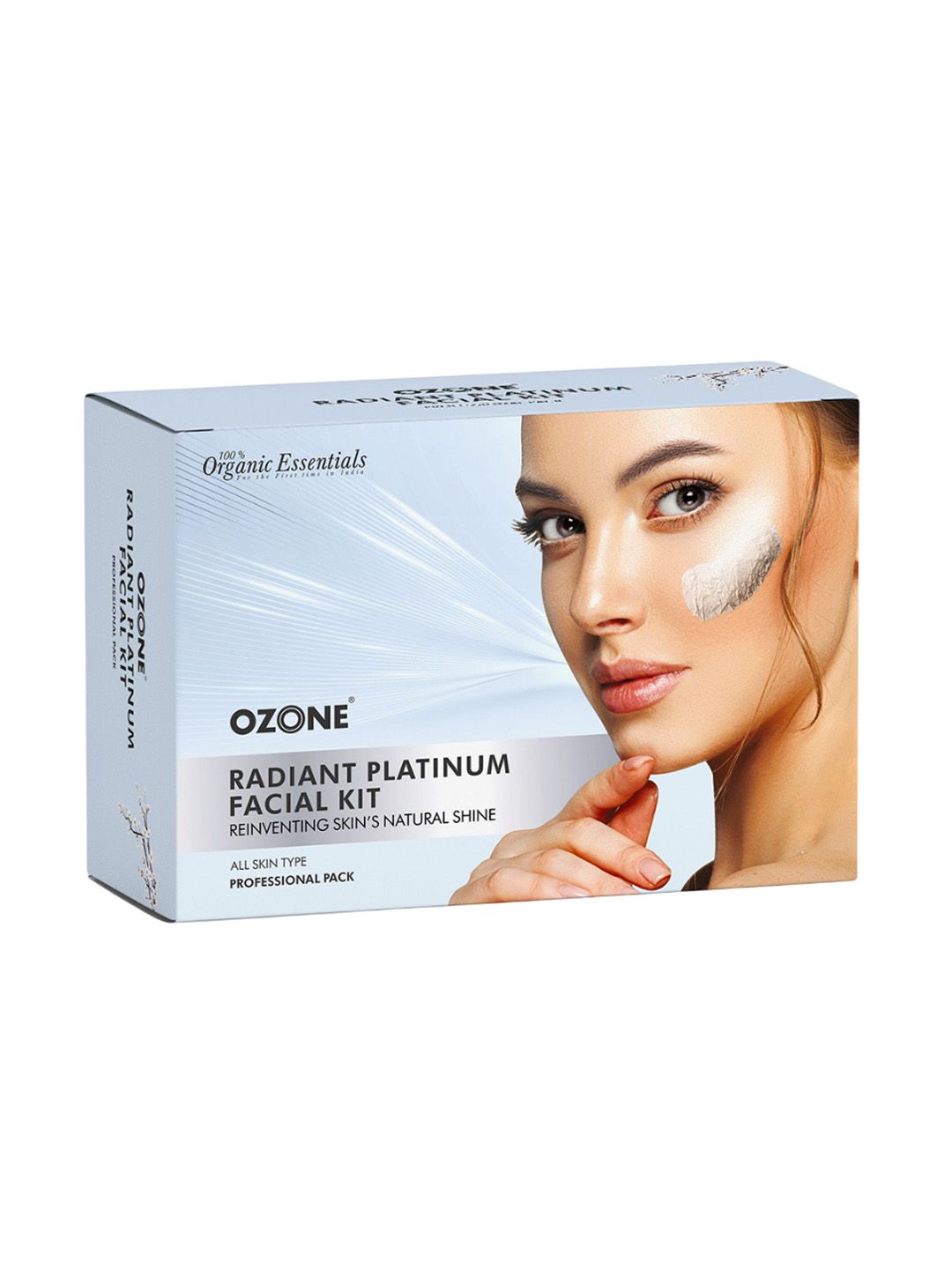 Ozone Radiant Platinum Facial Kit - 75 g-image-11
