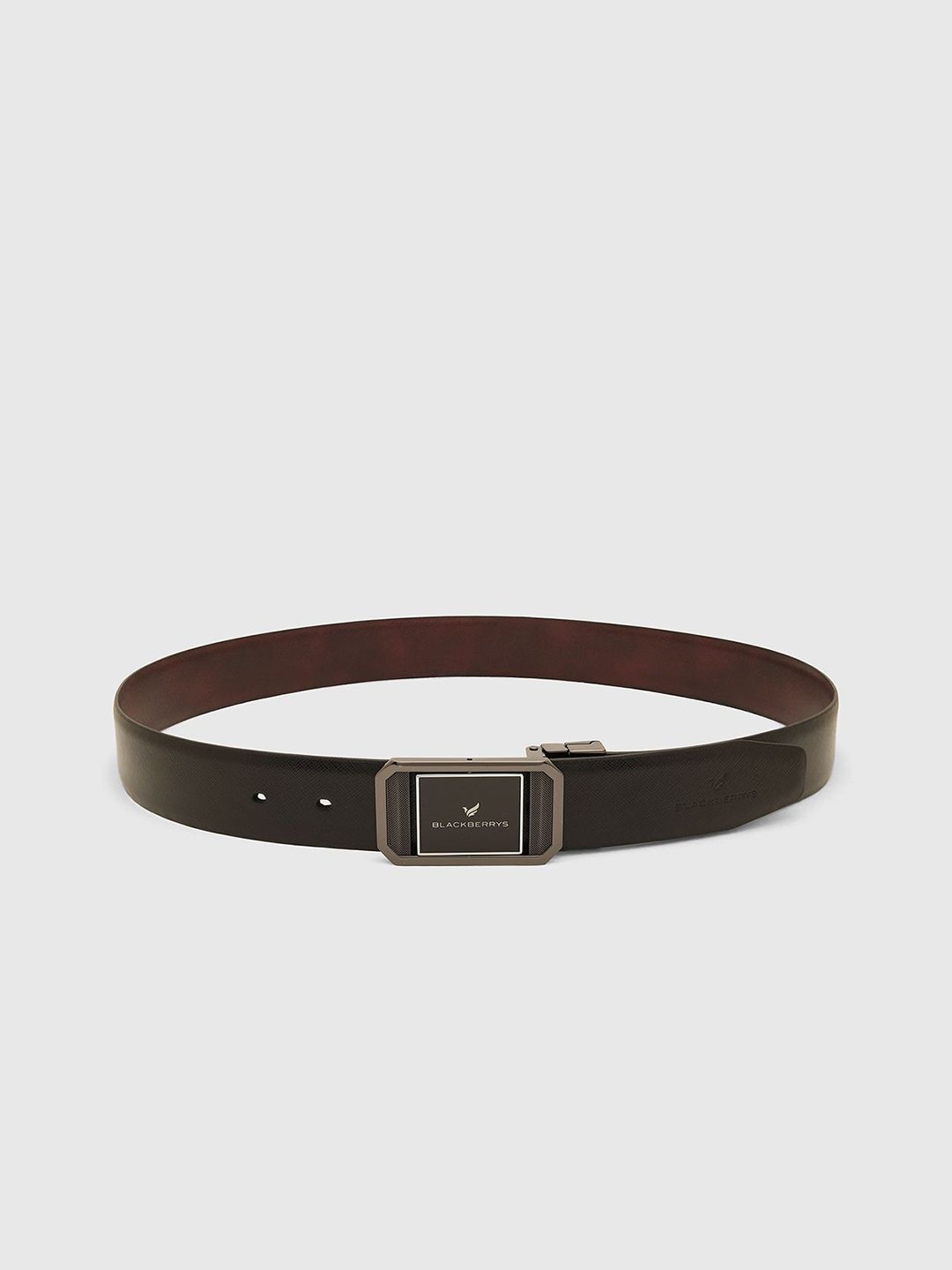 Blackberrys Men Leather Reversible Formal Belt-picture-11