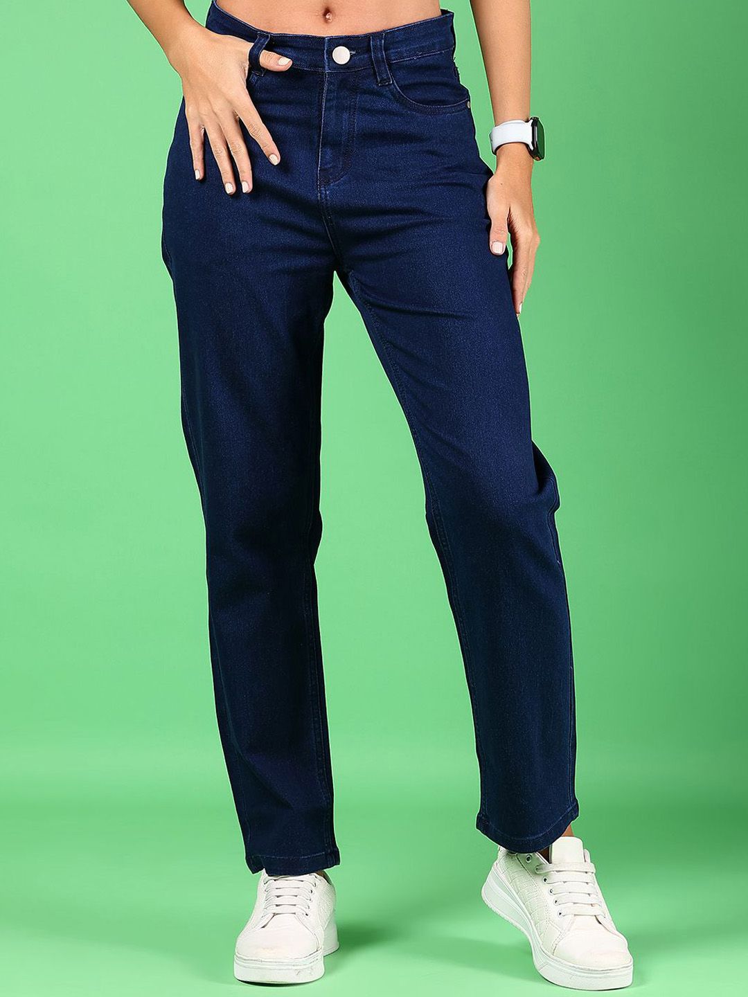 V-Mart Women Regular Fit Mid-Rise Light Fade Jeans-picture-29