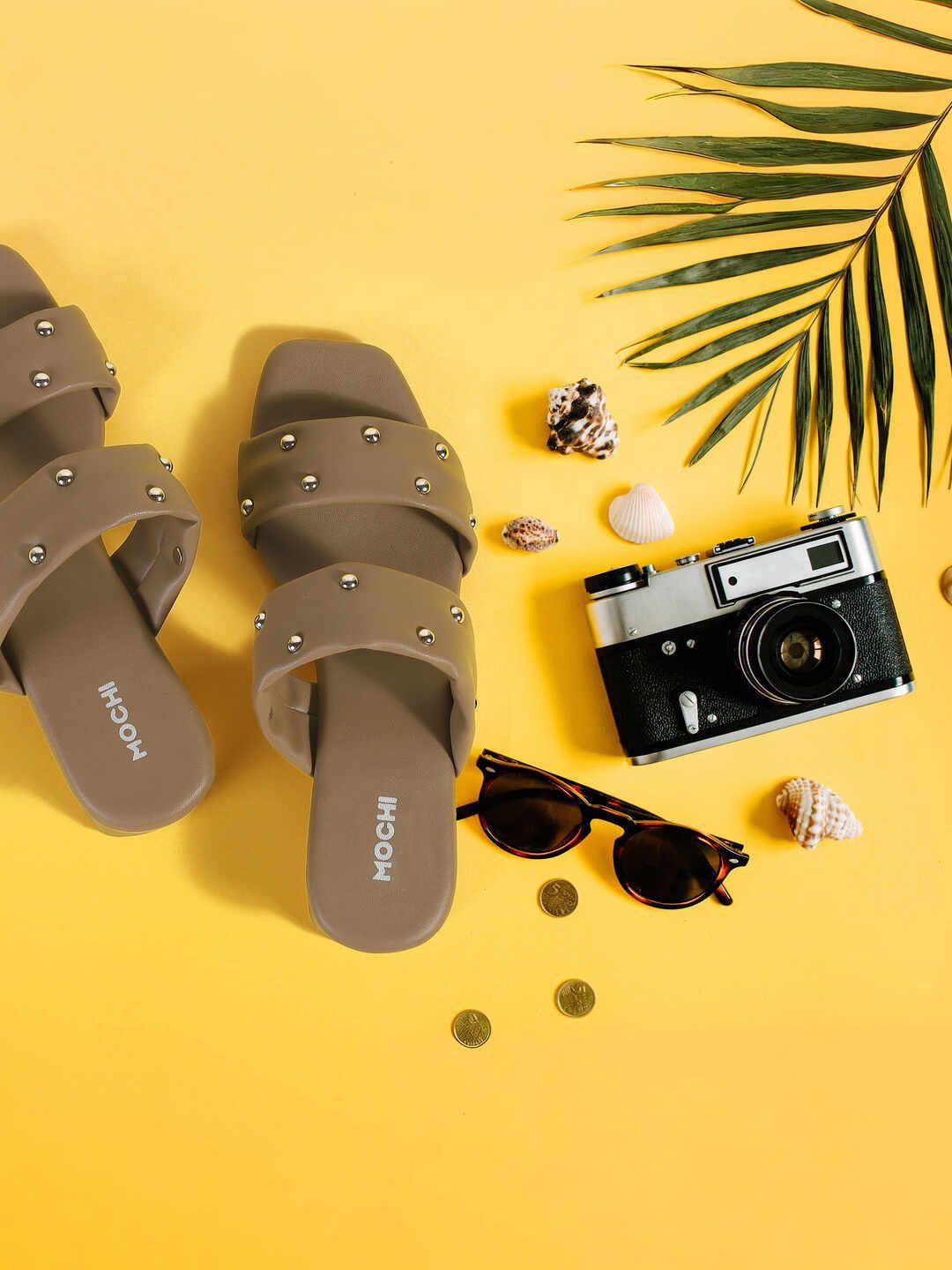 Mochi Women Embellished Block Heel Sandals-picture-30