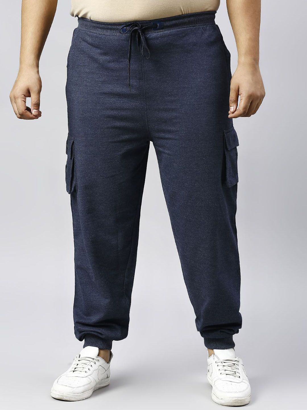 Xmex Men Plus Size Cargo Joggers-picture-35