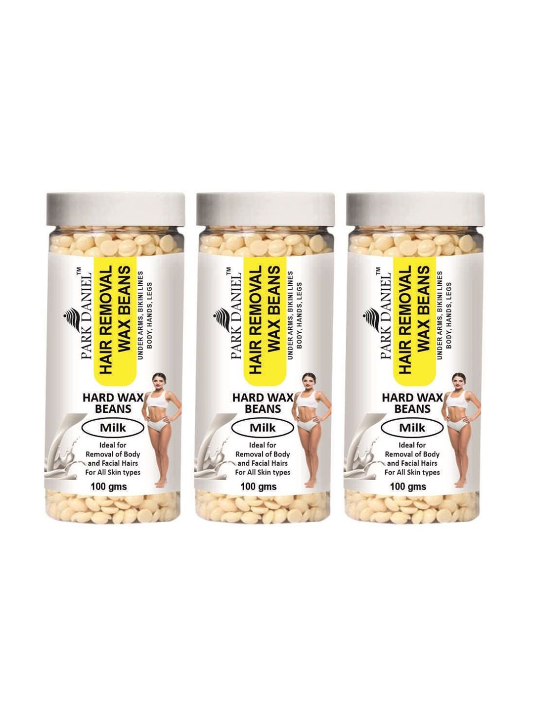 Park Daniel Set Of 3 White Chocolate Brazillian Hard Wax Beans- 100 g Each-image-22