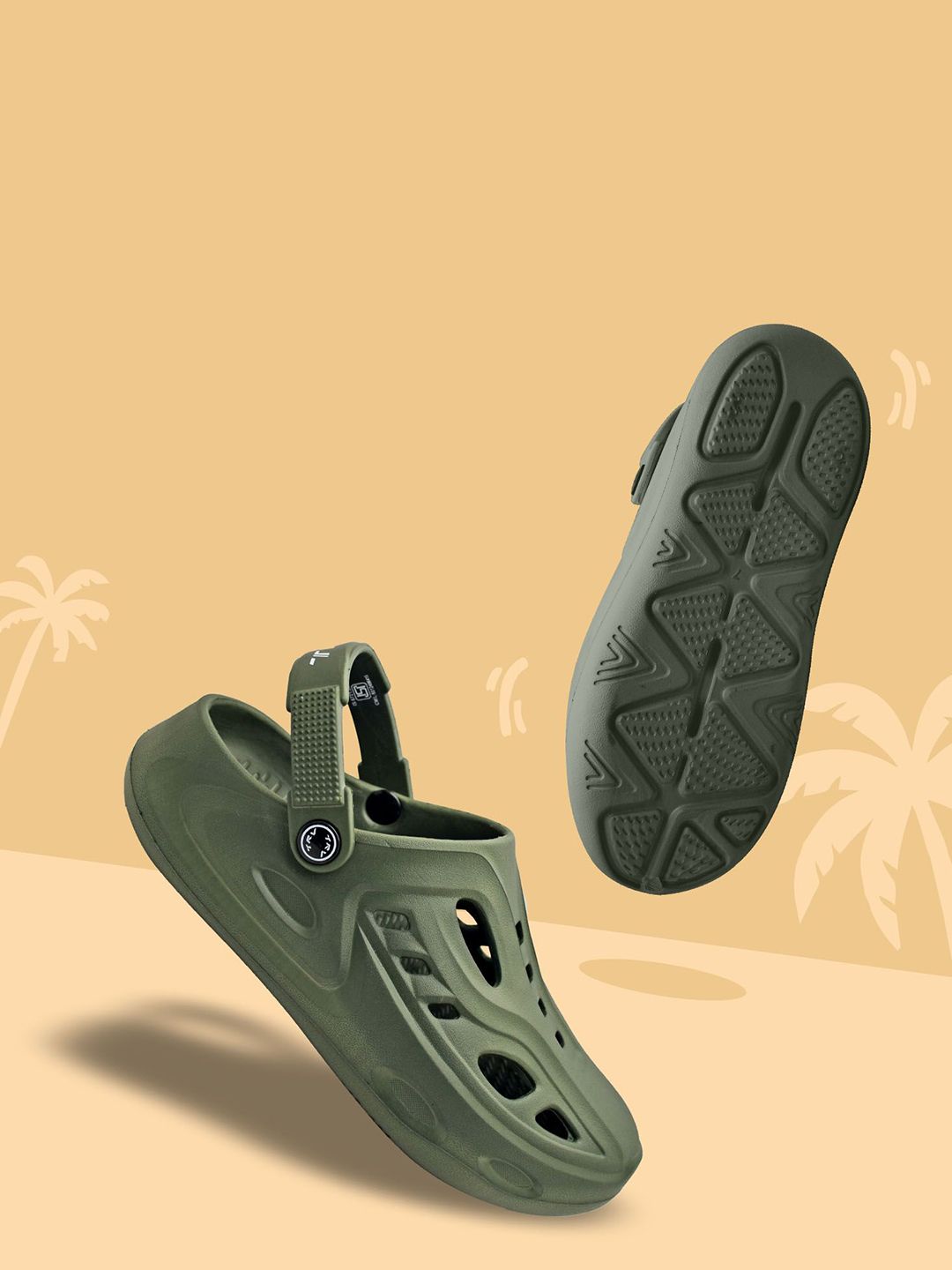 TRV Men Rubber Clogs-picture-24