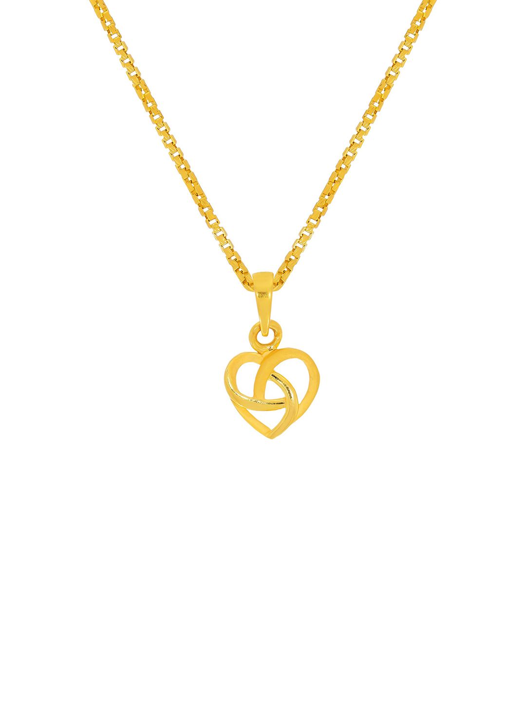 BHIMA 22K BIS Hallmark 916 Purity Yellow Gold Molding Love Gold Casual Pendant-picture-36
