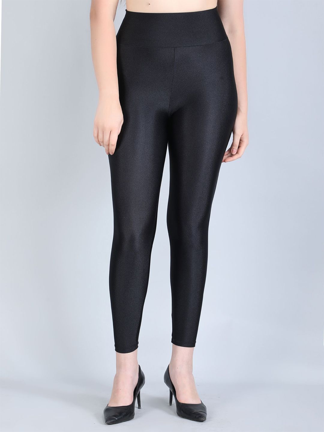 DUNBERRY LONDONWomen Ankle Length Glossy Jeggings