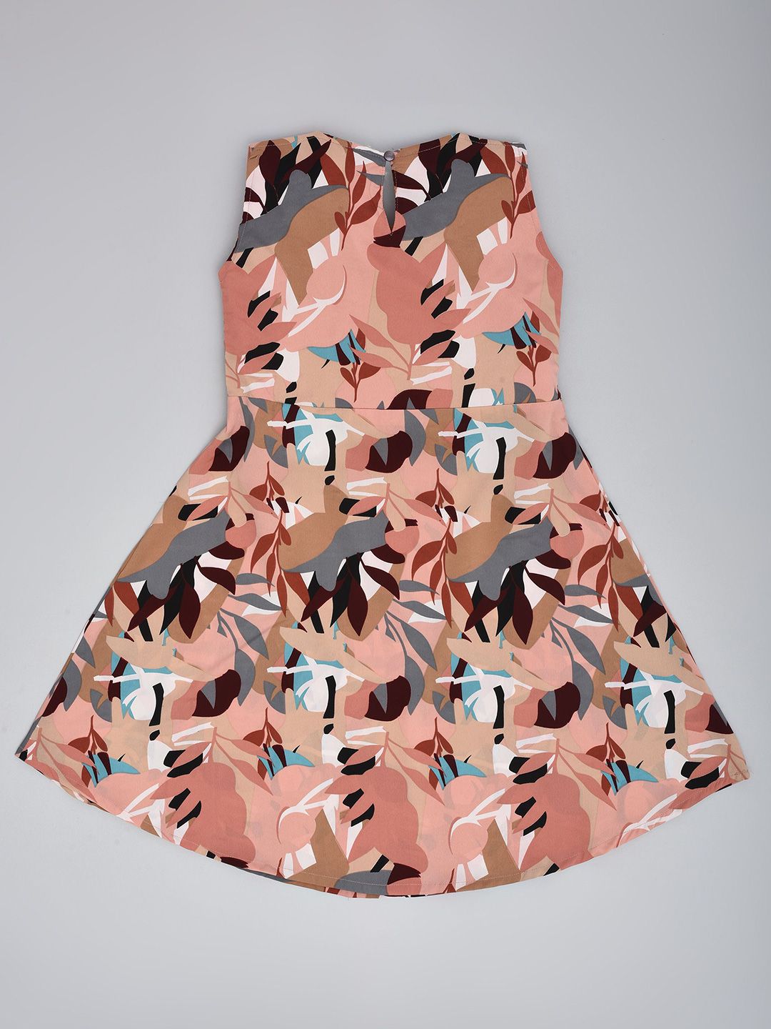 we11 Girls 1 Print Chiffon Sheath Midi Dress Abstract Printed Sheath-image-14