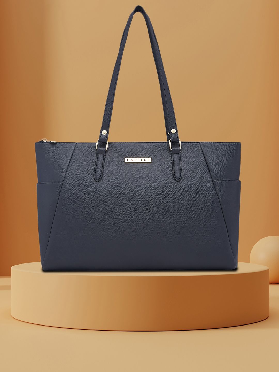 Caprese Textured Structured Shoulder Bag-picture-31