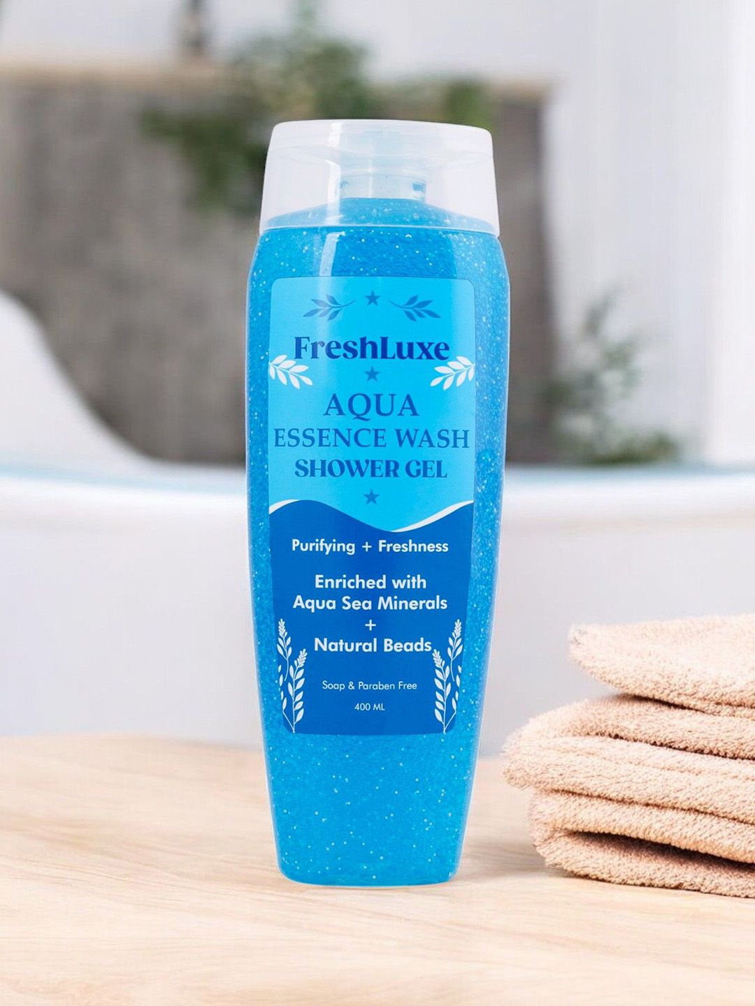 Freshluxe Aqua Essence Shower Gel & Body Wash - 400 ml-picture-17