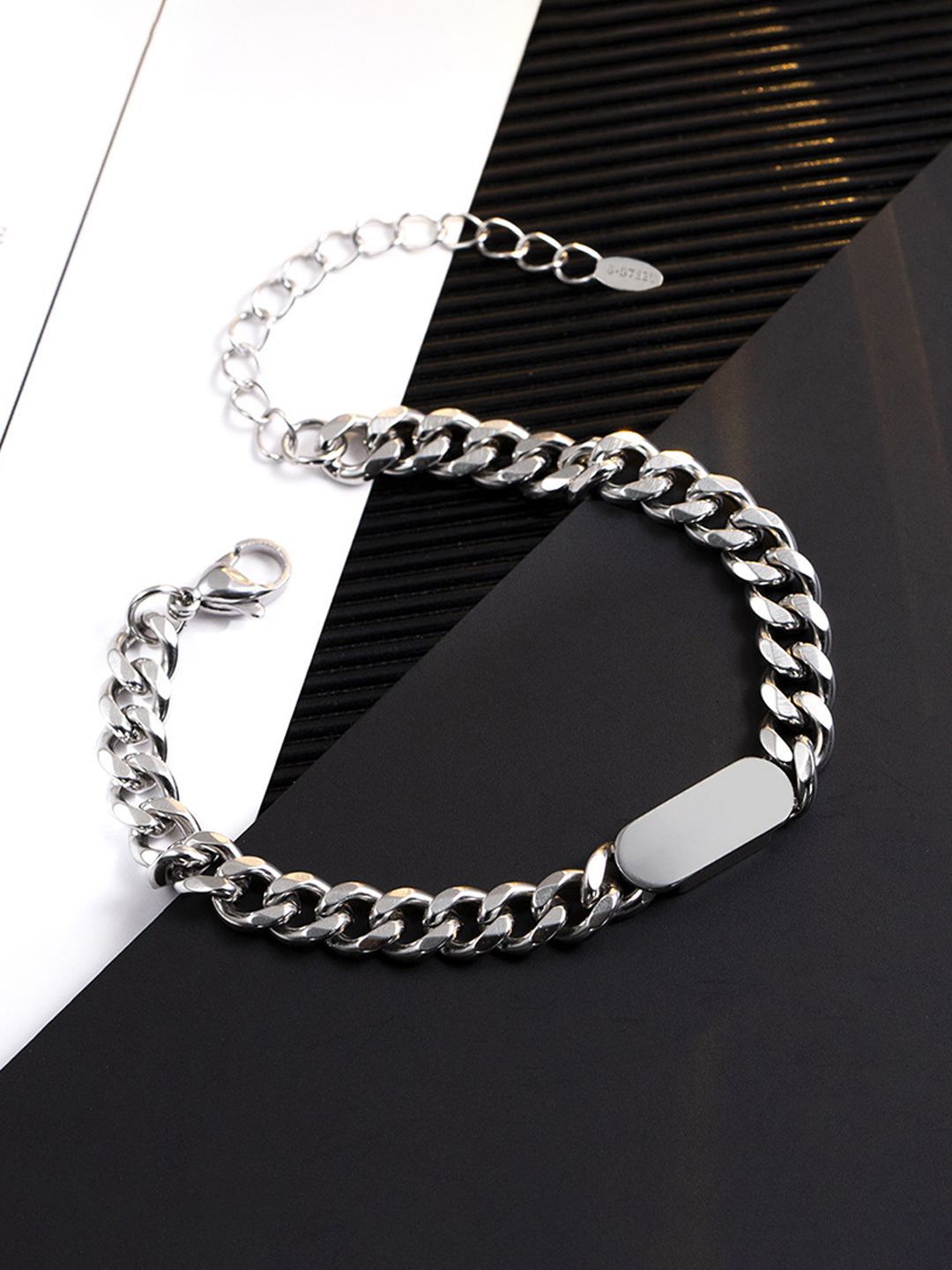 Designs & You Men Silver-Plated Wraparound Bracelet-picture-20