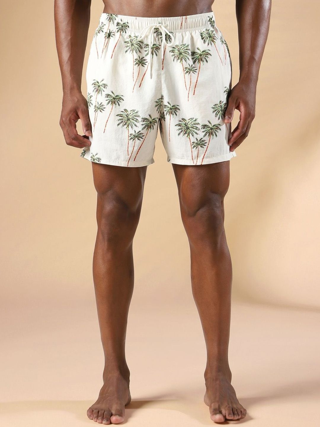 Tommy Hilfiger Printed Mid Rise Swimwear Shorts