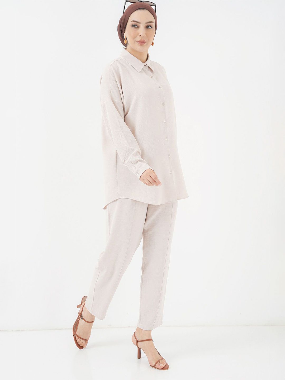 BIGDART Shirt Collar Shirt With Trousers Co-Ords-picture-23