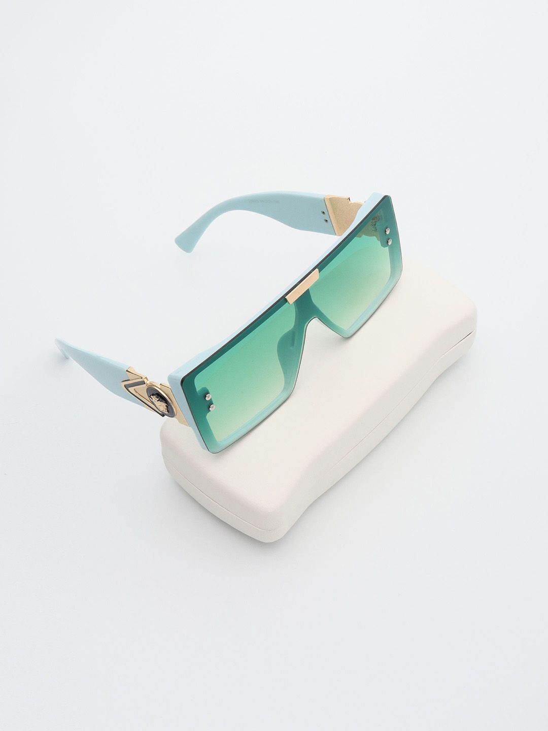 PELLE LUXUR Unisex Oversized Sunglasses with UV Protected Lens PL25GS307-image-17