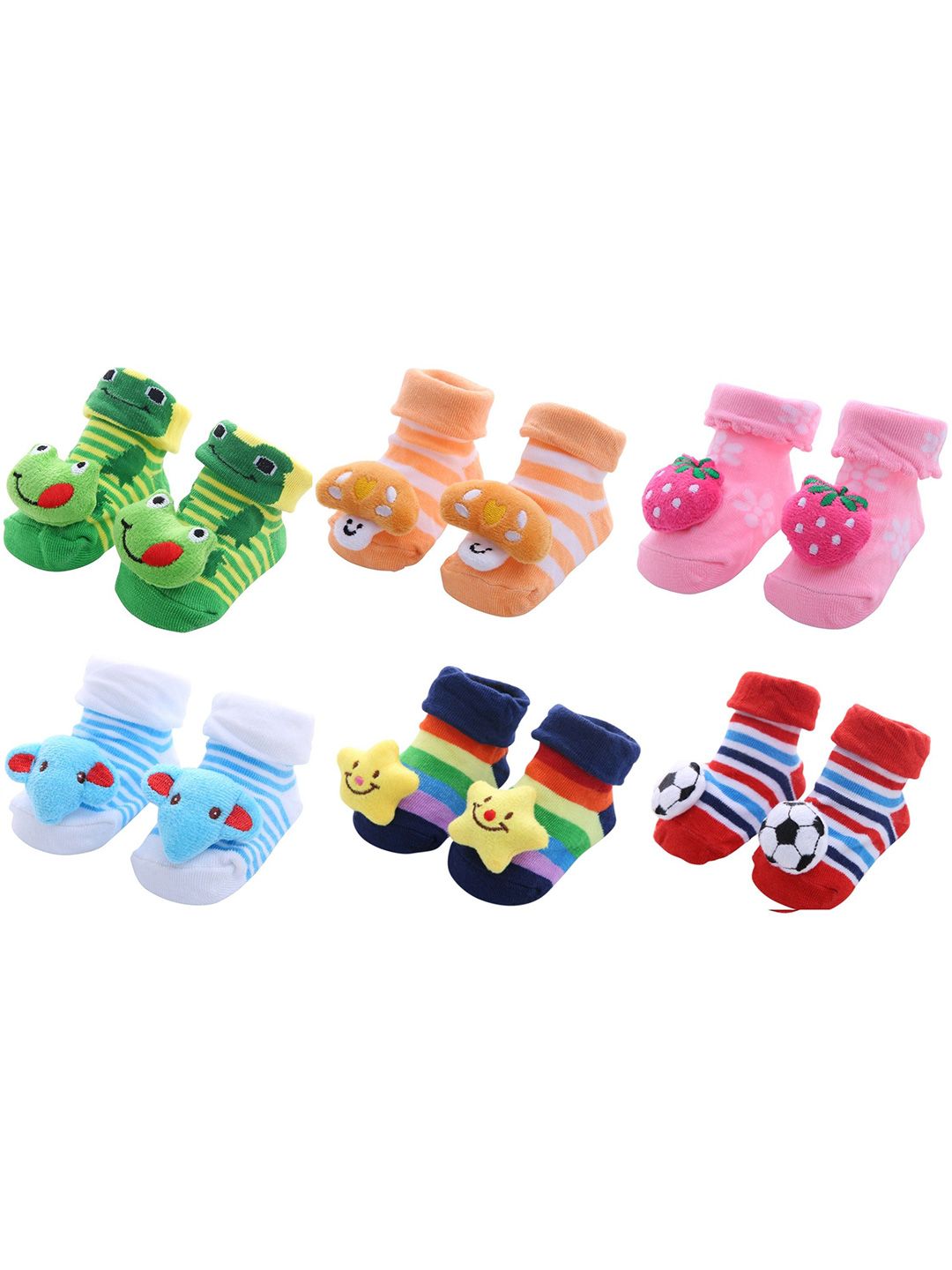 SHOP FRENZY Kids Cotton Booties-picture-36