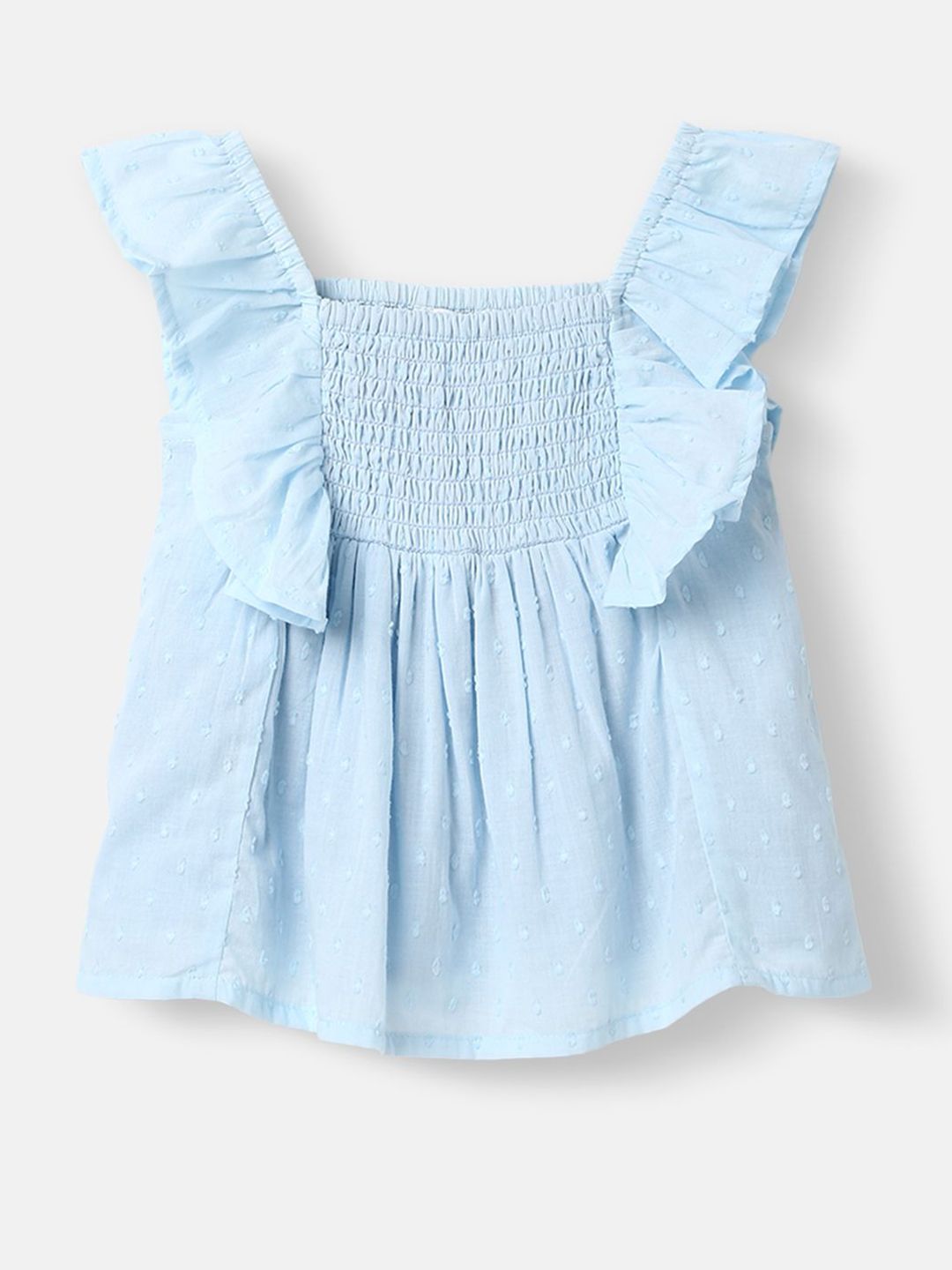 Nauti Nati Flutter Sleeve Ruffled Fit & Flare Dress-picture-19