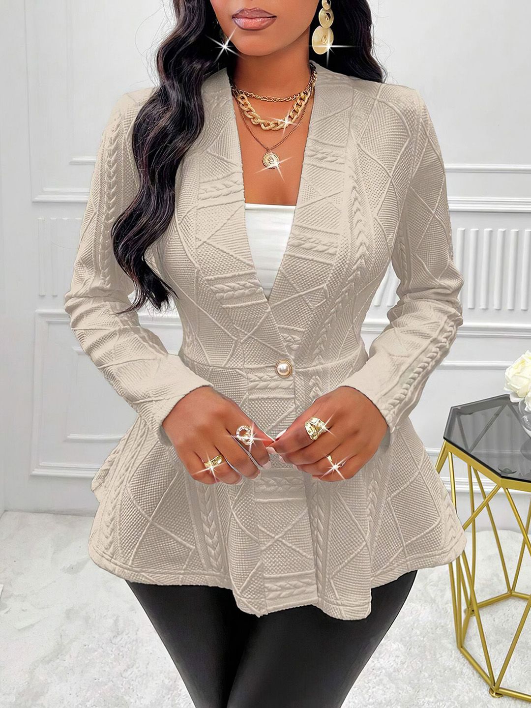 StyleCast x Revolte Women Lightweight Longline Cape Jacket