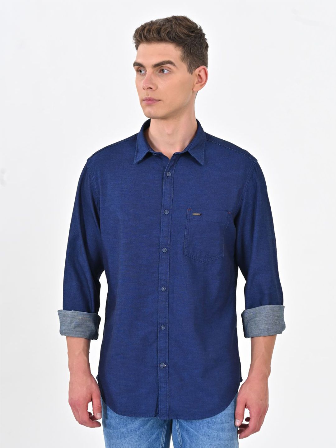 Indian Terrain Men Classic Slim Fit Casual Shirt-picture-17