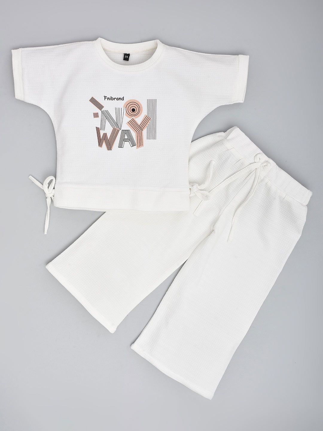 we11 Girls Printed Round Neck T-Shirt With Palazzo-picture-45