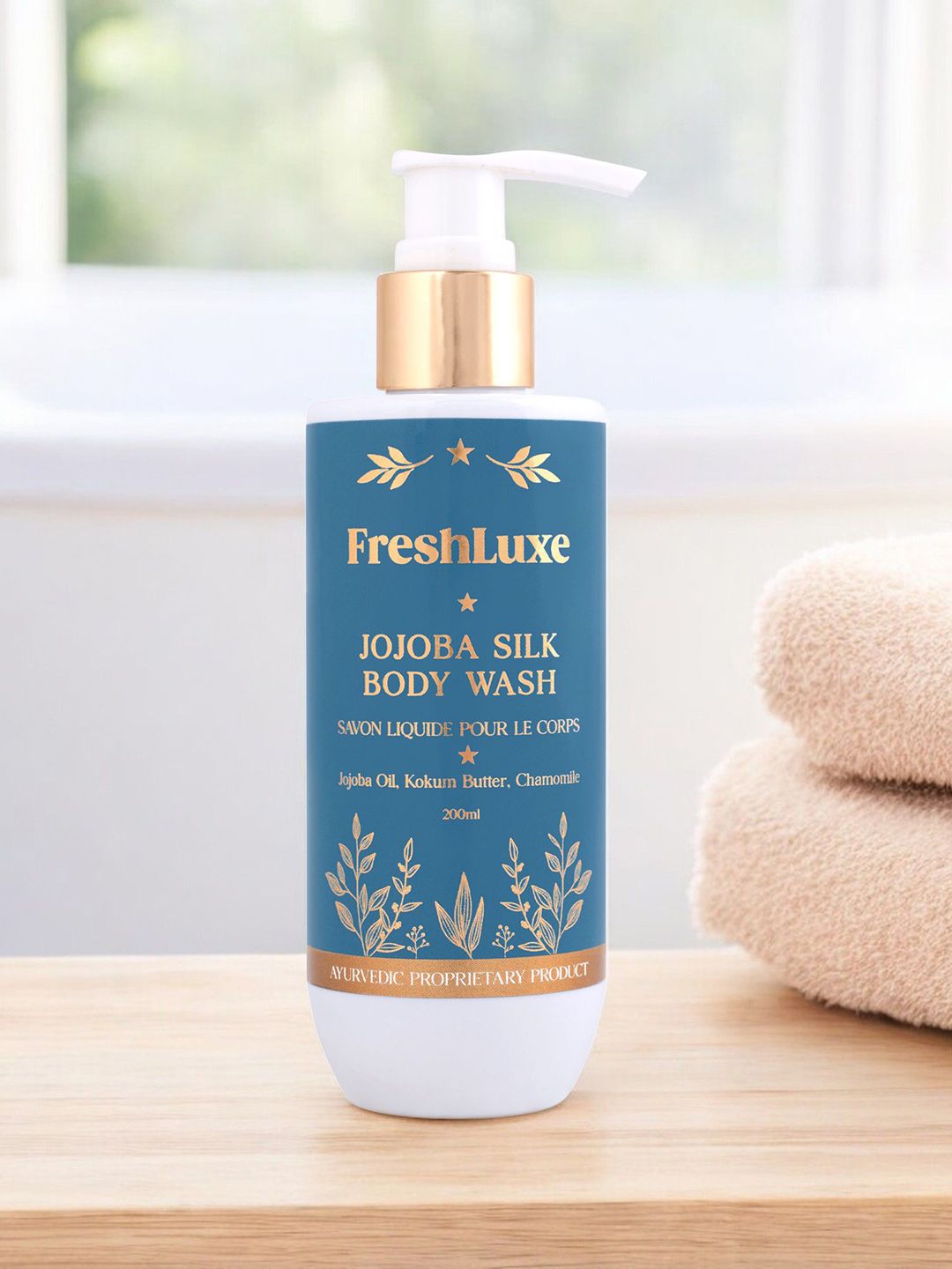 Freshluxe Jojoba Silk Body Wash With Kokum Butter & Chamomile - 200 ml-image-41