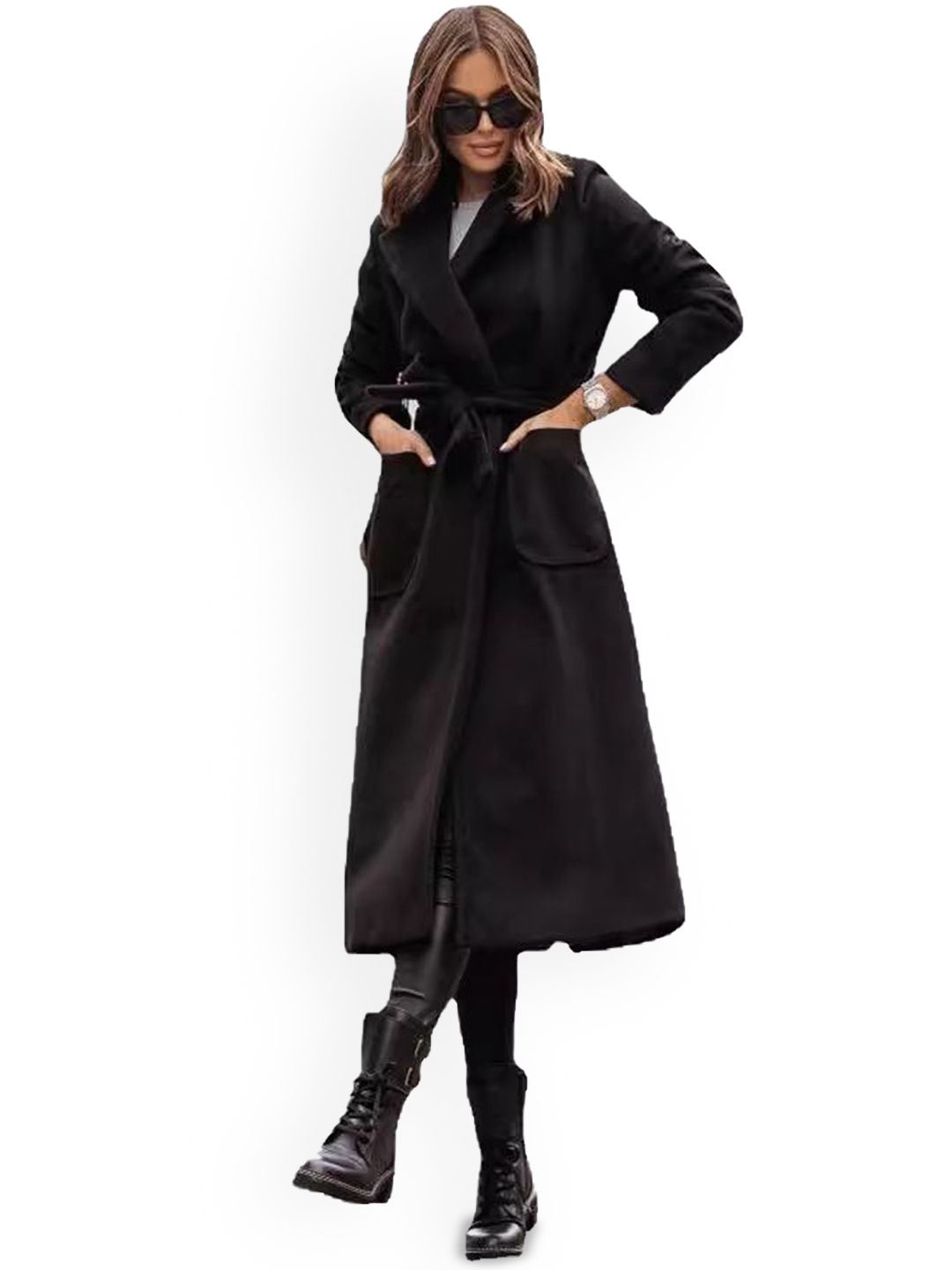StyleCast Women Longline Open Front Jacket