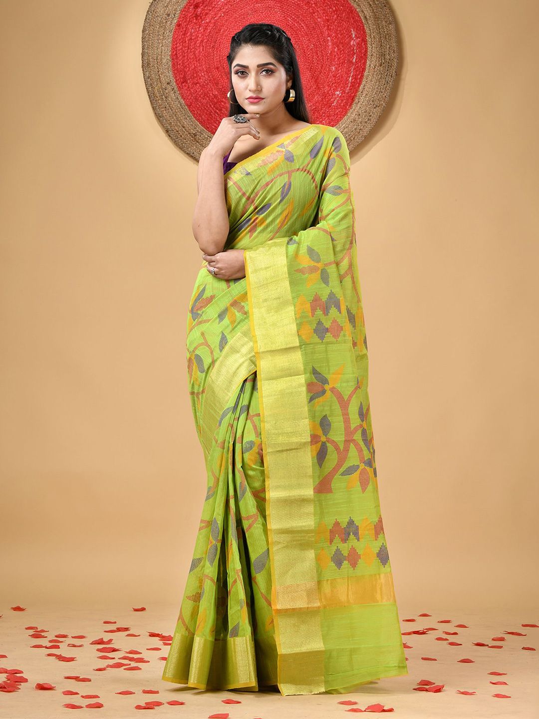 DESH BIDESH Woven Design Saree-picture-24