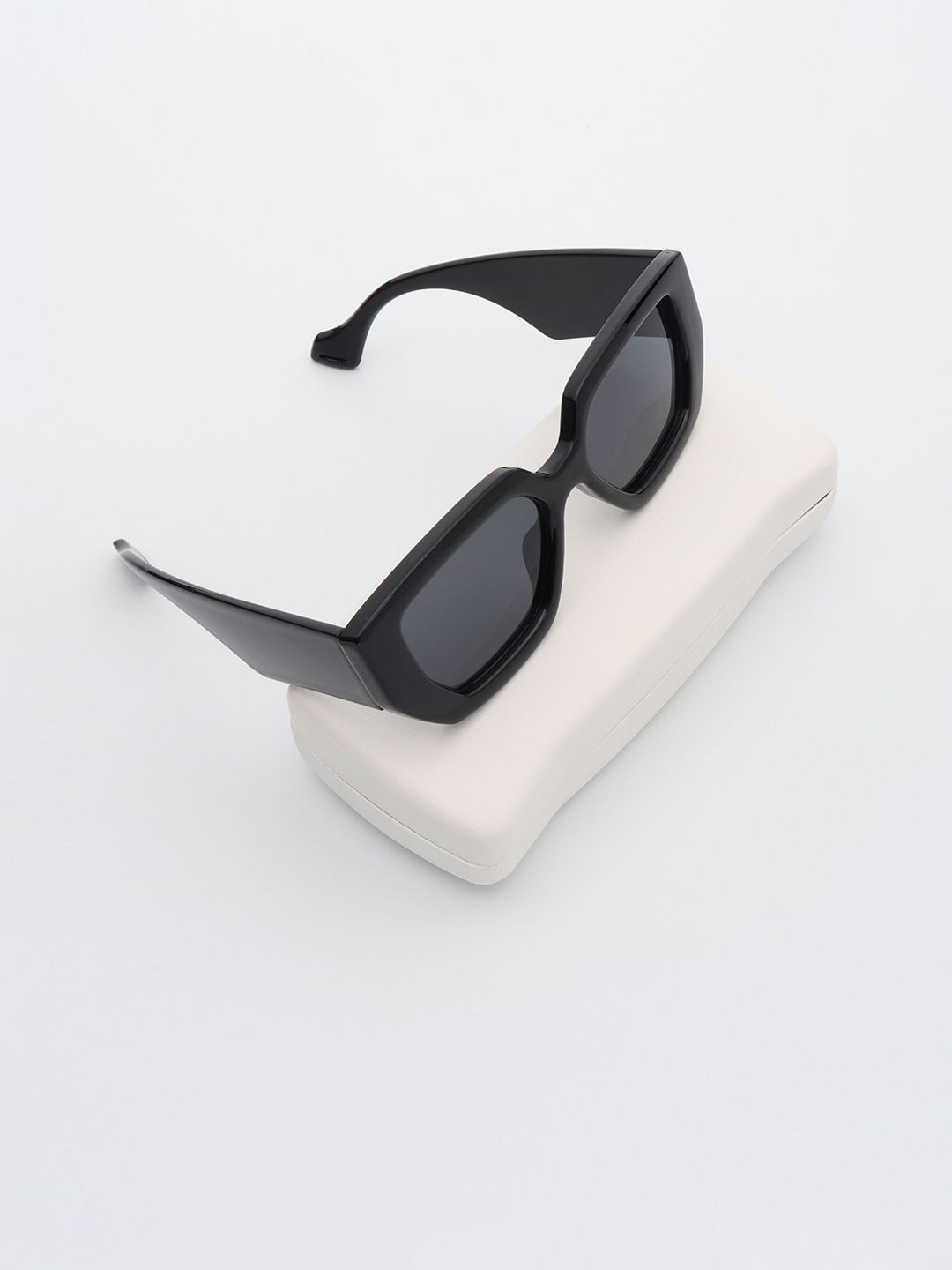 PELLE LUXUR Unisex Oversized with UV Protected Lens Sunglasses PL25GS58-image-7