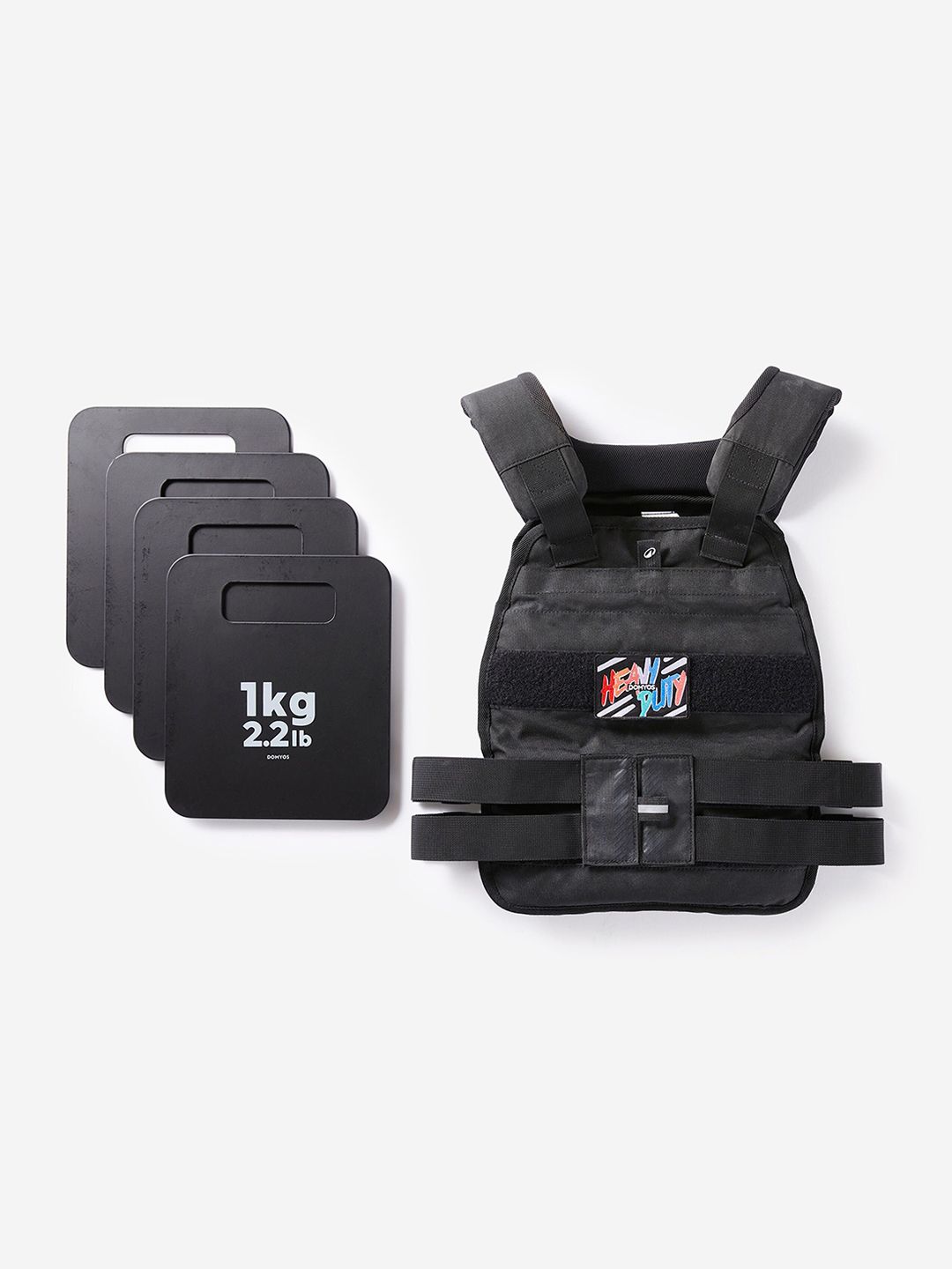 Domyos By Decathlon Adjustable Weight Training Weighted Vest 6 to 10 kg-image-13