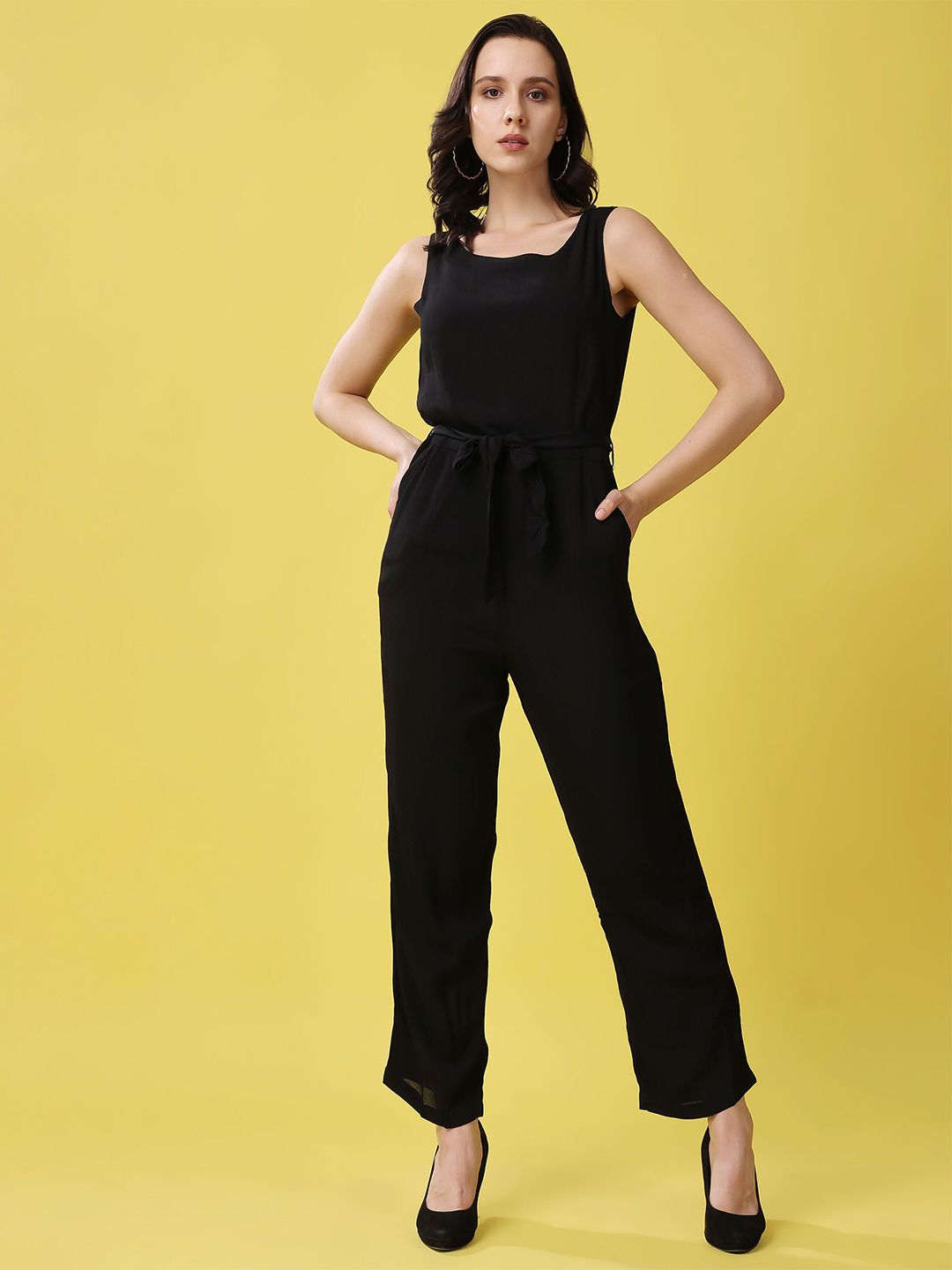 RANGRIWAZ Women Square Neck Jumpsuit-picture-18